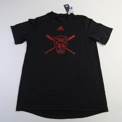 NC State Wolfpack adidas Creator Short Sleeve Shirt Men's Black New Cover