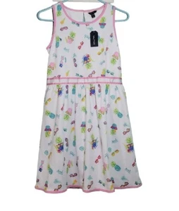 NWT Nautica Girls Dress Beach Theme SIZE XL/16 - Picture 1 of 3
