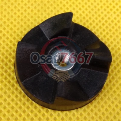 4 Pezzi Ricambi Ingranaggio in Gomma Ricambio per Magic Bullet Nero 250W NUOVO - Immagine 1 di 3