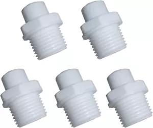 1/2" Thread Male to 1/4" Push Fit Tube Quick Connect for Water Purifiers Reverse - Picture 1 of 12