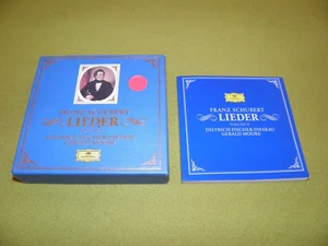 Schubert Songs Vol. II / Dieskau / Moore DGG Germany 1985 9xCD Box NM Remastered - Picture 1 of 4