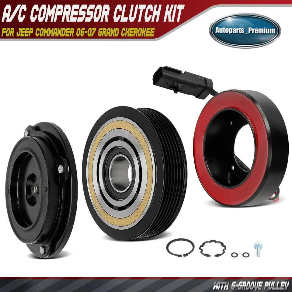 Комплект муфты компрессора переменного тока для Jeep Grand Cherokee 2005-2007 Commander 2006-2007 - Изображение 1 из 4