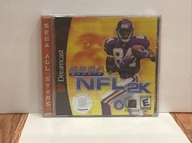 NFL 2K (Sega Dreamcast, 1999) Brand New Factory Sealed