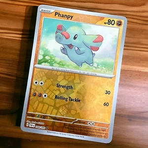 Phanpy 048/091 Reverse Holo Near Mint Pokemon TCG Paldean Fates - Picture 1 of 3