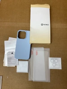 GONEZ for iPhone 15 Pro Case Compatible with Magsafe, [Screen Protector + Camera - Picture 1 of 2