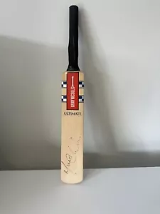 Michael Clarke Signed Mini Gray Nicholls Bat Cricket - Picture 1 of 4