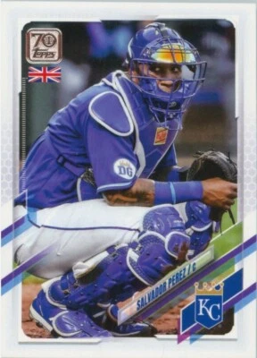 Salvador Perez 2021 Topps UK Edition #219 Kansas City Royals - Image 1 of 2