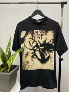 Vintage Paradise Lost T Shirt 1994 Harmony Breaks Tour Tee Black Faded Tour - Picture 1 of 24