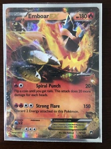 Pokemon Emboar EX MINT 14/122 - Picture 1 of 3