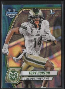 Tory Horton 2024 Bowman University Chrome 174 Teal Lava Refractor - Picture 1 of 2