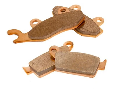 Pastillas de freno delanteras y traseras Kawasaki KLX250SF KLX250 2009 2010 trabajo severo Foto 1 de 4