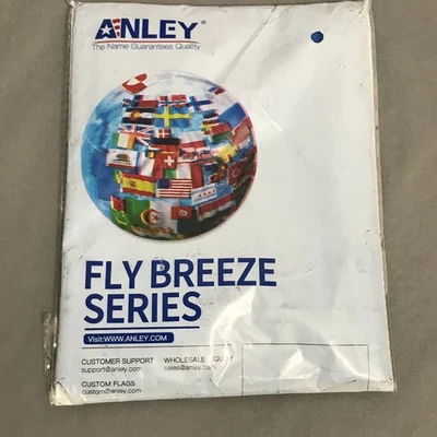 Bandeira ANLEY Fly Breeze 3x5 Alemanha poliéster leve ao ar livre novo lacrado - Imagem 1 de 4