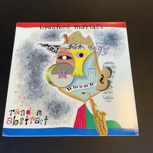 Brantford Marsalis-Random Abstract-Vinyl LP-CBS 1988-VG+/VG - Picture 1 of 3
