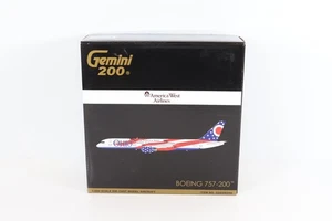 Gemini 200 G2AWE966 1:200 Scale American West Airlines Boeing 757-200 "N905AW" - Picture 1 of 9