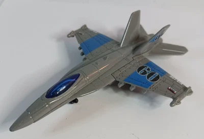 Matchbox Sky Busters синий F/A-18E Super Hornet военный самолет MBX 2007 - Изображение 1 из 4