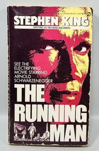 THE RUNNING MAN Paperback Book By Stephen King 1982 Vintage Richard Bachman - Picture 1 of 6