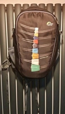 Lowe Alpine Matrix FlowZone 24 schwarz/grau Rucksack Tasche Camping Wandern Skifahren - Bild 1 von 4