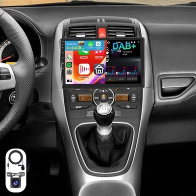 DAB+ 9" Android 15 Autoradio Für Toyota Auris 2006-2012 Carplay GPS Navi Carplay - Bild 1 von 4