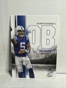 2025 Topps Signature #22 Anthony Richardson - Bild 1 von 2