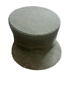 Vintage US Army Vietnam War Guardsman Stand Up Sateen Hat Cap Size 7 1/4 - Picture 1 of 7