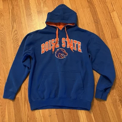 E5 Boise State Broncos Hoodie Women's Size M Blue Sweatshirt - Image 1 of 4