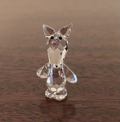 Disney Piglet Silver Deer Crystal Collections Figurine 1.25” Tall — 第 1/2 张图片