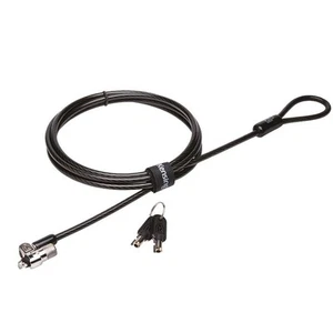Zamek do laptopa Kensington MicroSaver 2.0, 1,8m, szary, stal/karbon - Zdjęcie 1 z 6