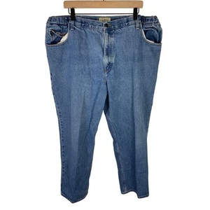 L.L.Bean Herren Comfort Waist Jeans Größe 44x32 Blau Denim 100% Baumwolle - Bild 1 von 6