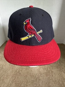 St Louis Cardinals Vintage New Era 59FIFTY Diamond Collection Sunday Hat 7 5/8 - Picture 1 of 11