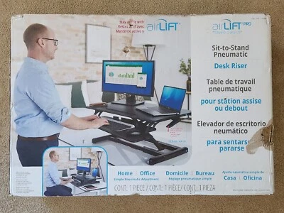 AirLIFT pro Seville Classics Sit-to-Stand Pneumatic Desk Riser New - Image 1 of 3