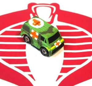 Micro Machines Vehicle Ambulance Van Camo Military Vehicle Galoob 1988 - Picture 1 of 1