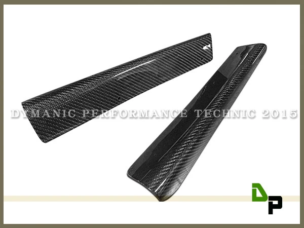 Divisor de para-choque traseiro de fibra de carbono VR Add on Lip para SUBARU WRX STI 2015-2017 - Imagem 1 de 1