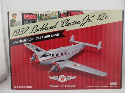 Wings of Texaco Diecast 1:50 Scale 1937 Lockheed “Electra Jr.” 12a - Image 1 of 4