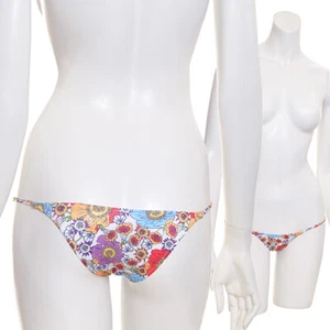 Banana Cherry Floral pattern Mini Tiny Cheeky Panties Stretch made in Japan T379 - Picture 1 of 19