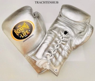 Customized Handmade No Boxing No Life Boxing Gloves | Sparking Silver |