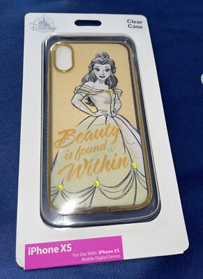 FUNDA FUNDA DISNEY PARKS D-TECH BELLE BEAUTY AND THE BEAST iPHONE XS Nueva Foto 1 de 3