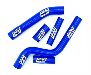 YAMAHA YZ250F 2010 2011 MOTO HOSE SILICONE RADIATOR HOSE 23-26B Blue - Bild 1 von 2