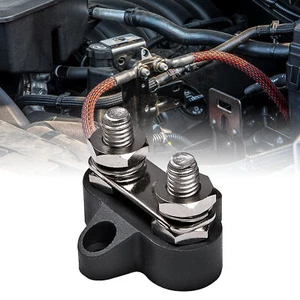 48V DC Max M8 Battery Ground Distribution Terminal Busbar Stud Junction Post - Picture 1 of 8