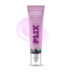 PLIX - THE PLANT FIX Jamun Acne Spot Corrector Gel For Reducing Active Acne:15gm - Picture 1 of 7