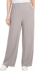 Hilary Radley Damen Crinkle Hose mit weitem Bein und Gummibund 1777947 2XL M - Bild 1 von 27