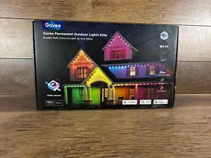 Govee H805AA01 Wi-Fi RGBIC Outdoor Permanent String Lights 100ft - White - Picture 1 of 6