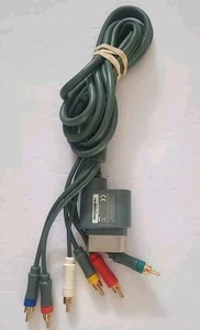 XBOX 360 Component AV HD TV Cable Composite Audio Video Lead OFFICIAL MICROSOFT - Picture 1 of 5