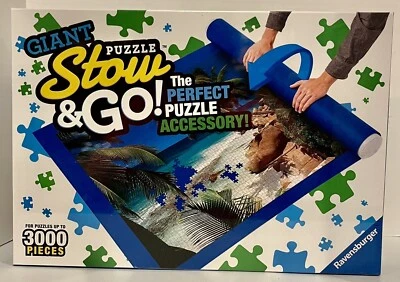 Ravensburger Giant Puzzle Stow & Go 适用于拼图带 1000-3000 件计数 p-112 — 第 1/2 张图片