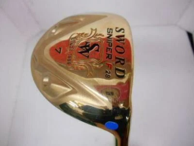 GOLF CLUBS FAIRWAY WOOD KATANA JAPAN SWORD SNIPER F 7W S-FLEX - Image 1 of 3