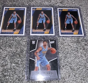 4 ROOKIE CARD RC LOT OF JAMAL MURRAY HOOPS BLACK FRIDAY /50! DENVER FINALS - Bild 1 von 3