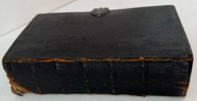 Het Nieuwe Testament ofte Jesu Christi Staten Generael Netherlands 1875 Leather - Image 1 of 4