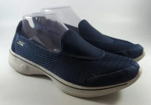 Skechers GO Walk 4 Pursuit Goga Max Zapatos sin cordones Azul marino 14148 Talla 9.5 - Imagen 1 de 9