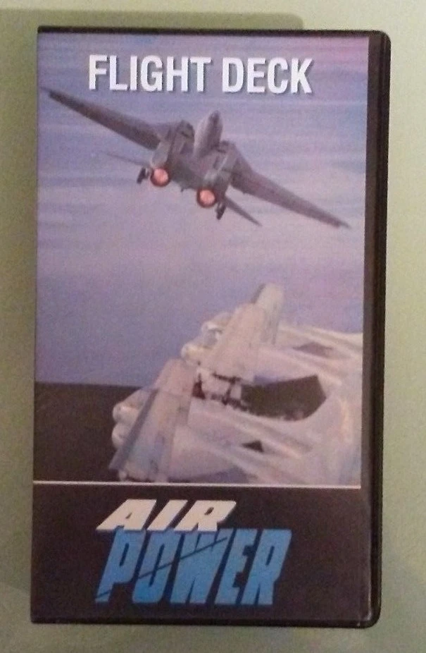 air power   FLIGHT DECK  VHS VIDEOTAPE  - Image 1 of 1
