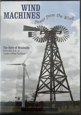 Wind Machines Power From the Wind The Story of Windmills DVD NEW and Sealed - Image 1 of 2