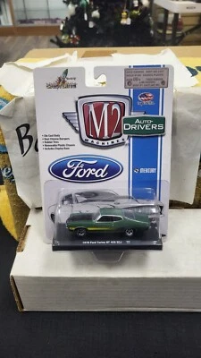 NIB 2015 1970 FORD TORINO GT 429 SCJ GREEN M2 MACHINES 1/64 R32 15-12 - Image 1 of 3